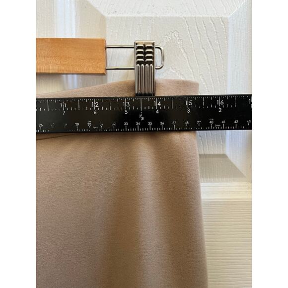 Eileen Fisher Camel Ponte Knit Elastic Waistband Pant Size Small 31 Inch Inseam - Picture 8 of 12